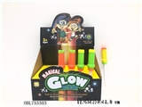 OBL753303 - 红蓝双闪迷你闪光棒24pcs