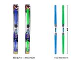 OBL755136 - Double edged light sound space sword