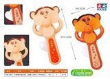OBL755811 - Big mouth monkey holding a fan (1)