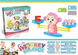 OBL756455 - Rolling monkey scales (children’s educational teaching game)
