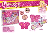 OBL756763 - Fashion barbie butterfly make-up box set on the second floor