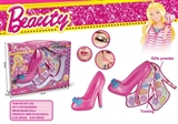 OBL756783 - Barbie fashion slipper make-up box set on the second floor