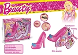 OBL756785 - Barbie fashion slipper make-up box set on the second floor