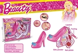 OBL756786 - Barbie fashion slipper make-up box set on the second floor