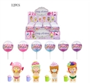 OBL757190 - 3.5寸搪胶糖果娃娃12PC混装6款混装