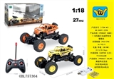 OBL757364 - 1：18四通灯光越野骨架攀爬车(3AA+USB充电座)