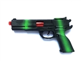 OBL757538 - Solid color flint gun with badges
