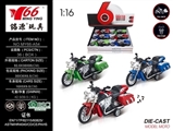 OBL757921 - 合金回力赛车摩托带灯光音乐