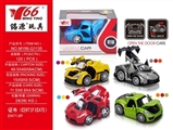 OBL757932 - 1：32Q版合金回力3开门车4款每款3色混装