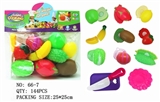 OBL758152 - Fruits and vegetables and le (12 sets)
