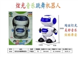 OBL758158 - Dazzle light music dancing robot