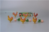 OBL758816 - 3只公鸡+3只母鸡+配件