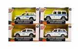 OBL759047 - 1:32四款俄文警车版合金车模