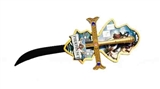 OBL759608 - 海盗刀金色无功能