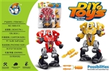 OBL759685 - Disassembling robot (2 color, orange)