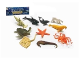 OBL759941 - 10只装仿真海洋生物