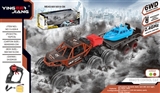 OBL760113 - 1:18四驱六轮合金遥控攀爬车带拖板2.4G