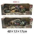 OBL760380 - Modern joint movement dinosaur series (both conventional and 3 big 3 small)