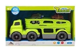 OBL760687 - (with 2 back animals car) taxi cartoon tractor truck