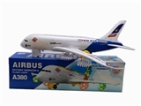OBL761041 - A380电动灯光语音飞机