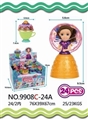 OBL761122 - Mini cupcake barbie (24) zhuang (evade glue head)