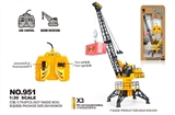 OBL762061 - Drive-by-wire four-channel fixed crane truck 1:30