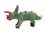 OBL762087 - Triceratops (two color, orange)