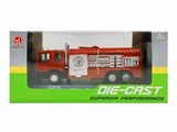 OBL762129 - 1:60回力合金模型 消防车