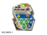 OBL762559 - High frequency white triangle rubik’s cube
