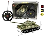 OBL762681 - 四通遥控坦克带方向盘(不包电)