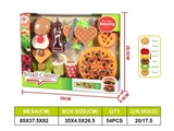 OBL762796 - Play house burgers pizza food suits