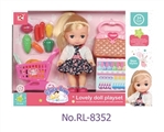 OBL763849 - 10 inch doll (shopping cart)