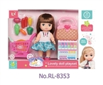 OBL763850 - 10 inch doll (shopping cart)