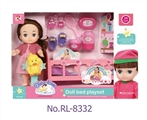 OBL763852 - 10 inch doll (bed)