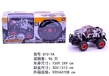 OBL763934 - 1:36四通方向盘越野水转印皮卡车 (带灯光)