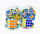 OBL764333 - Third-order rubik’s cube 5.7 cm 1.3 cm magic ruler