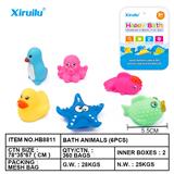 OBL764424 - 环保动物六只装