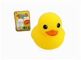 OBL764621 - 13CM搪胶大黄鸭
