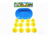 OBL764730 - 小小黄鸭十二只装配浴盆