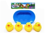 OBL764744 - 卡通小鸭四只装配浴盆