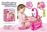 OBL765129 - 4 in 1 projection study table