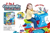 OBL765145 - 2 in 1 easel study table