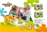 OBL765180 - 2 in 1 dinosaur projection drawing machine (AG13 * 3 pack electricity)