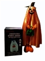 OBL765288 - Optical white ghost and candy bag decoration