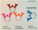 OBL765519 - Christmas. The deer LED head band