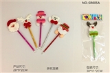 OBL765650 - Christmas cloth doll ballpoint pen