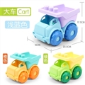 OBL765803 - 软胶积木沙滩车