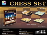 OBL766840 - In the chess, 4 in 1 box