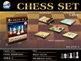 OBL766841 - In the box of chess 5 in 1