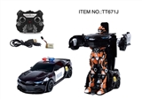 OBL767221 - Deformation of 2.4 G remote control robot